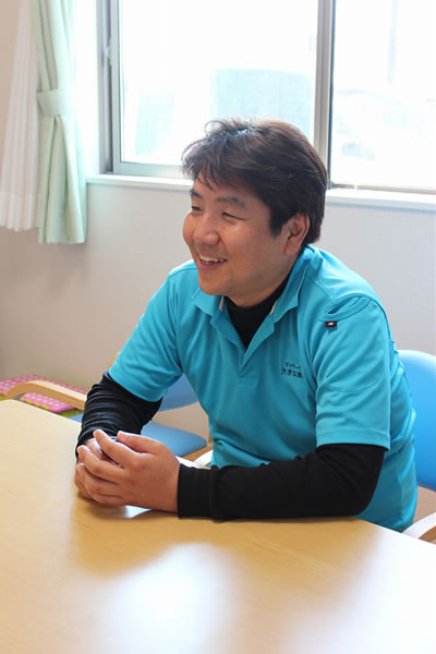 優しい笑顔が印象的な小林さん